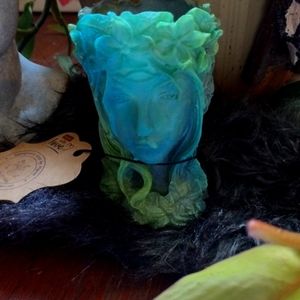 Goddess planter or smudge burnout